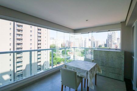 Varanda de apartamento para alugar com 2 quartos, 58m² em Brooklin, São Paulo