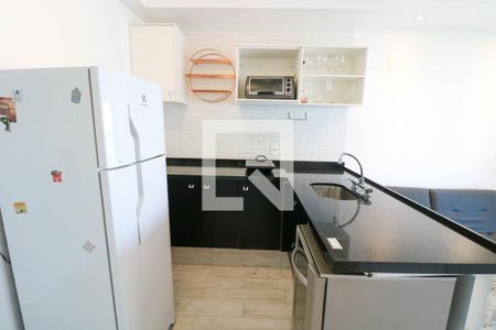 Sala / Cozinha de apartamento para alugar com 2 quartos, 58m² em Brooklin, São Paulo