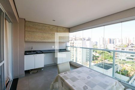 Varanda de apartamento para alugar com 2 quartos, 58m² em Brooklin, São Paulo