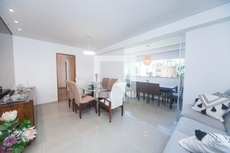 sala de apartamento para alugar com 4 quartos, 120m² em Buritis, Belo Horizonte