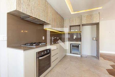 Cozinha de apartamento para alugar com 3 quartos, 100m² em Indianópolis, São Paulo