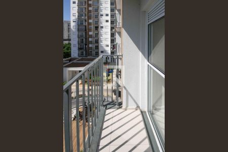 Varanda da sala de apartamento à venda com 2 quartos, 38m² em Vila Independencia, São Paulo