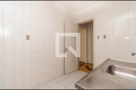Cozinha de apartamento à venda com 2 quartos, 53m² em Floresta, Porto Alegre