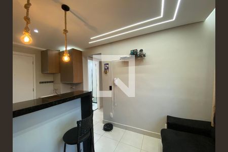 Sala/Cozinha de apartamento à venda com 2 quartos, 32m² em Parque Novo Mundo, São Paulo