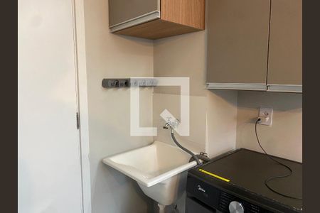 Sala/Cozinha de apartamento à venda com 2 quartos, 32m² em Parque Novo Mundo, São Paulo