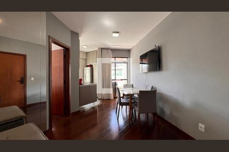 sala  de apartamento à venda com 1 quarto, 40m² em Boa Viagem, Belo Horizonte