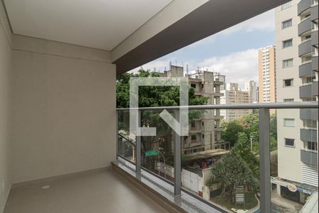 Varanda do Quarto de kitnet/studio para alugar com 1 quarto, 31m² em Bela Vista, São Paulo