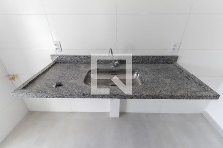 Sala - Cozinha de apartamento para alugar com 1 quarto, 33m² em Cidade Antônio Estêvão de Carvalho, São Paulo