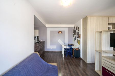 Sala de apartamento à venda com 1 quarto, 49m² em Vila Andrade, São Paulo