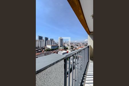 Varanda da Sala de apartamento para alugar com 1 quarto, 27m² em Mooca, São Paulo