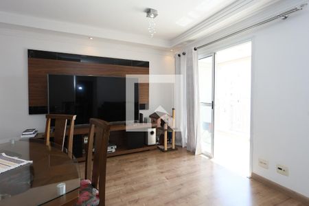 sala  de apartamento para alugar com 2 quartos, 70m² em Jardim Henriqueta, Taboão da Serra