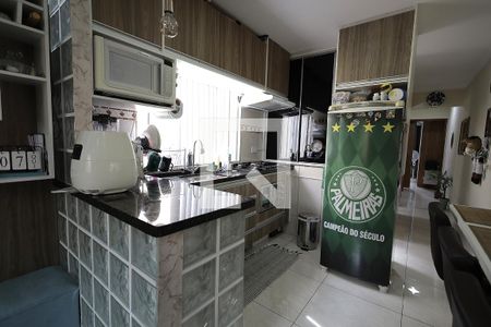 Cozinha de apartamento à venda com 2 quartos, 55m² em Utinga, Santo André