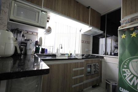 Cozinha de apartamento à venda com 2 quartos, 55m² em Utinga, Santo André