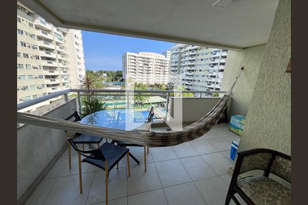 Varanda de apartamento para alugar com 2 quartos, 71m² em Barra da Tijuca, Rio de Janeiro
