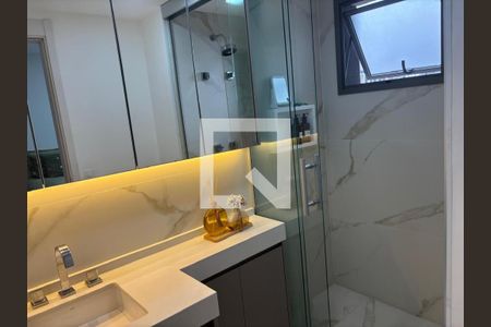 Banheiro  de apartamento à venda com 3 quartos, 125m² em Campo Belo, São Paulo