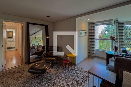 Sala de apartamento à venda com 4 quartos, 128m² em Buritis, Belo Horizonte