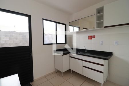 Cozinha  de casa para alugar com 2 quartos, 65m² em Parque Residencial Candido Portinari, Ribeirão Preto