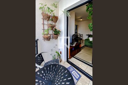 Varanda da Sala de apartamento para alugar com 1 quarto, 60m² em Perdizes, São Paulo