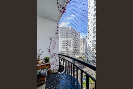 Varanda da Sala de apartamento para alugar com 1 quarto, 60m² em Perdizes, São Paulo