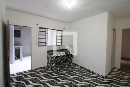 Sala/Cozinha de casa para alugar com 1 quarto, 45m² em Vila Ester, São Paulo