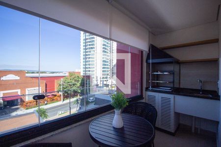Varanda gourmet de apartamento para alugar com 1 quarto, 47m² em Parque Campolim, Sorocaba