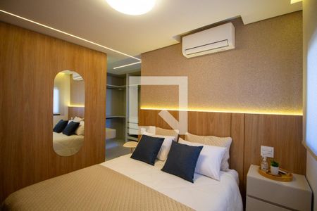 Suite  de apartamento para alugar com 1 quarto, 47m² em Parque Campolim, Sorocaba
