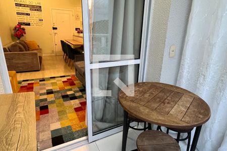 Varanda da Sala de apartamento para alugar com 2 quartos, 74m² em Marapé, Santos