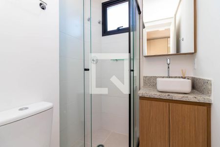 Banheiro da Suíte de apartamento para alugar com 1 quarto, 26m² em Vila Dom Pedro Ii, São Paulo