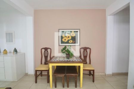 Sala de apartamento para alugar com 1 quarto, 75m² em Jardim Belmar, Guarujá