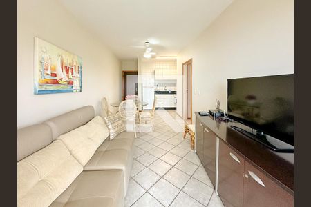 Sala de TV de apartamento para alugar com 2 quartos, 63m² em Canasvieiras, Florianópolis