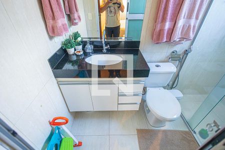 suite de apartamento à venda com 3 quartos, 85m² em Ipiranga, Belo Horizonte