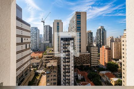 Varanda e Vista de kitnet/studio à venda com 1 quarto, 25m² em Bela Vista, São Paulo