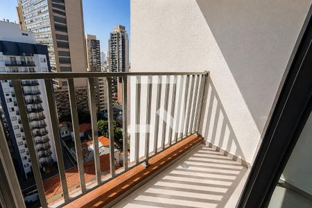 Varanda e Vista de kitnet/studio à venda com 1 quarto, 25m² em Bela Vista, São Paulo