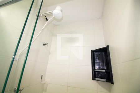 Banheiro da Suíte de apartamento à venda com 1 quarto, 27m² em Jardim Caravelas, São Paulo