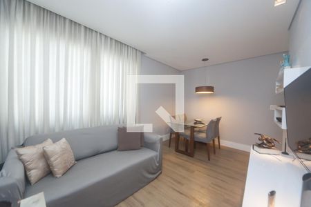 sala de apartamento para alugar com 2 quartos, 93m² em Sion, Belo Horizonte