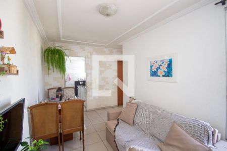 Sala de apartamento à venda com 2 quartos, 50m² em Cândida Ferreira, Contagem