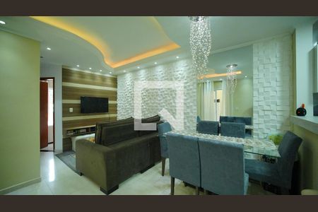 Sala de casa à venda com 2 quartos, 50m² em Vila Linda, Santo André