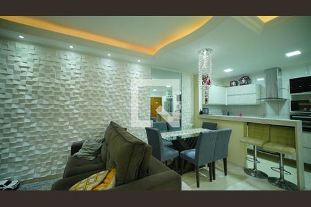 Sala de casa à venda com 2 quartos, 50m² em Vila Linda, Santo André