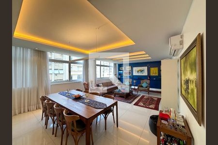 Sala de apartamento à venda com 4 quartos, 222m² em Copacabana, Rio de Janeiro