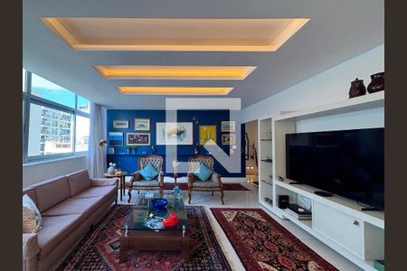Sala de apartamento à venda com 4 quartos, 222m² em Copacabana, Rio de Janeiro