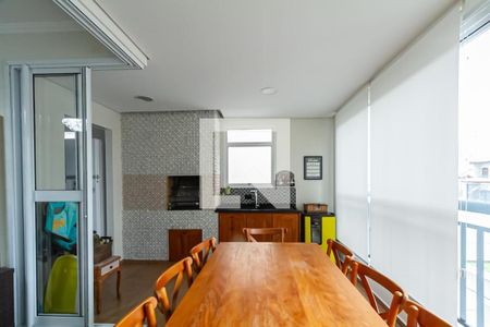 Varanda Gourmet de apartamento à venda com 3 quartos, 98m² em Nova Petrópolis, São Bernardo do Campo