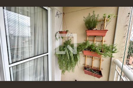 Varanda da Sala de apartamento à venda com 2 quartos, 47m² em Gopouva, Guarulhos