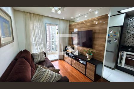Sala de apartamento à venda com 2 quartos, 47m² em Gopouva, Guarulhos