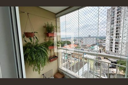 Varanda da Sala de apartamento à venda com 2 quartos, 47m² em Gopouva, Guarulhos