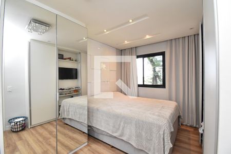 Suite de apartamento para alugar com 2 quartos, 65m² em Cristo Rei, Curitiba