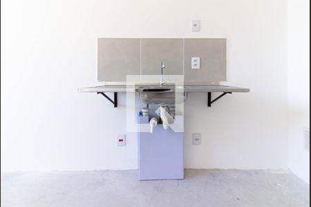 Cozinha de apartamento para alugar com 1 quarto, 25m² em Barra Funda, São Paulo