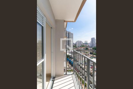 Varanda da Sala de apartamento para alugar com 2 quartos, 37m² em Vila Independencia, São Paulo