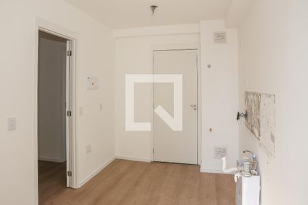 Sala e Cozinha de apartamento para alugar com 1 quarto, 27m² em Barra Funda, São Paulo
