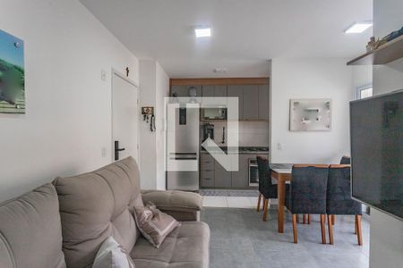 Sala  de apartamento à venda com 2 quartos, 45m² em Centro, Diadema