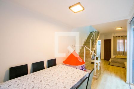 Sala de jantar de casa para alugar com 3 quartos, 125m² em Campestre, Santo André